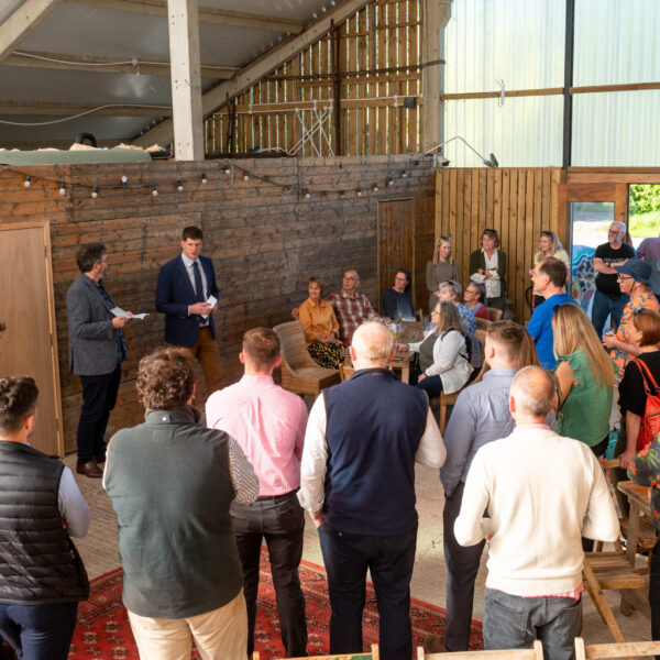 Craig Brough speaking at LA23NET networking event
